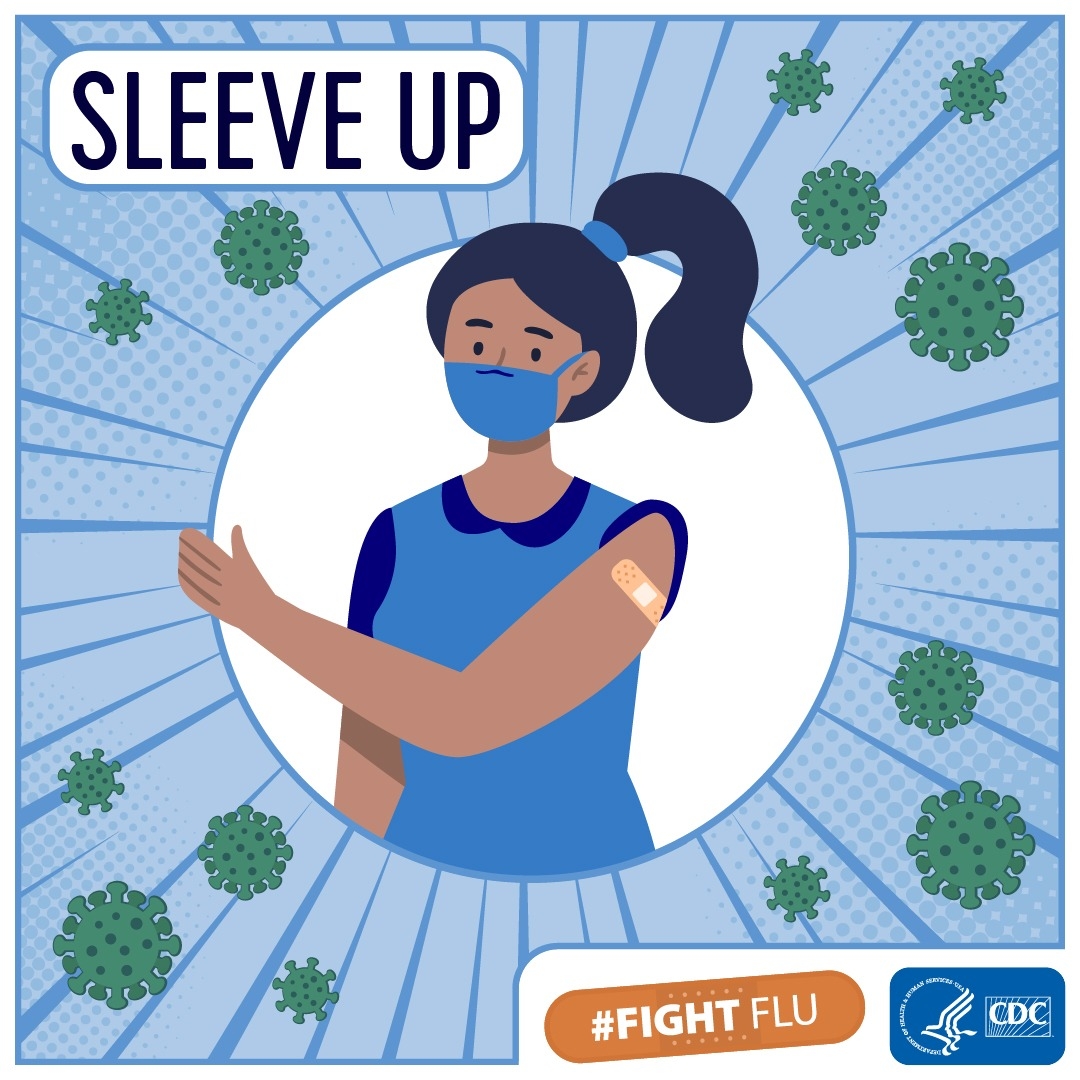 
    Who has time for the flu? Fight it by simply rolling up your sleeve.